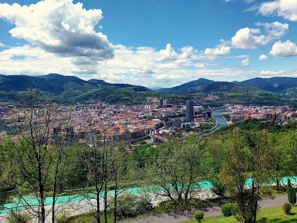 Bilbao desde el mirador de Artxanda